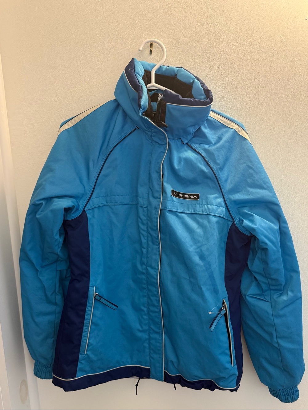 Phenix Turquoise and Navy Winter Ski Jacket